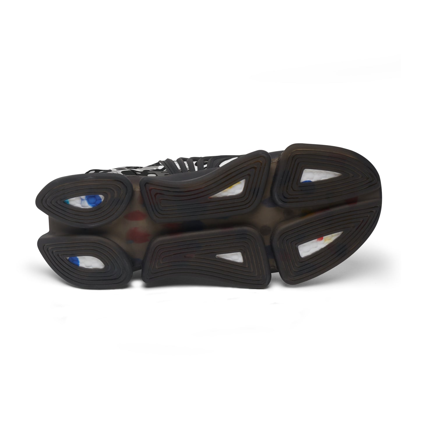 Women’s Mesh Sneakers - Monochrome Camouflage Athletic Trainers