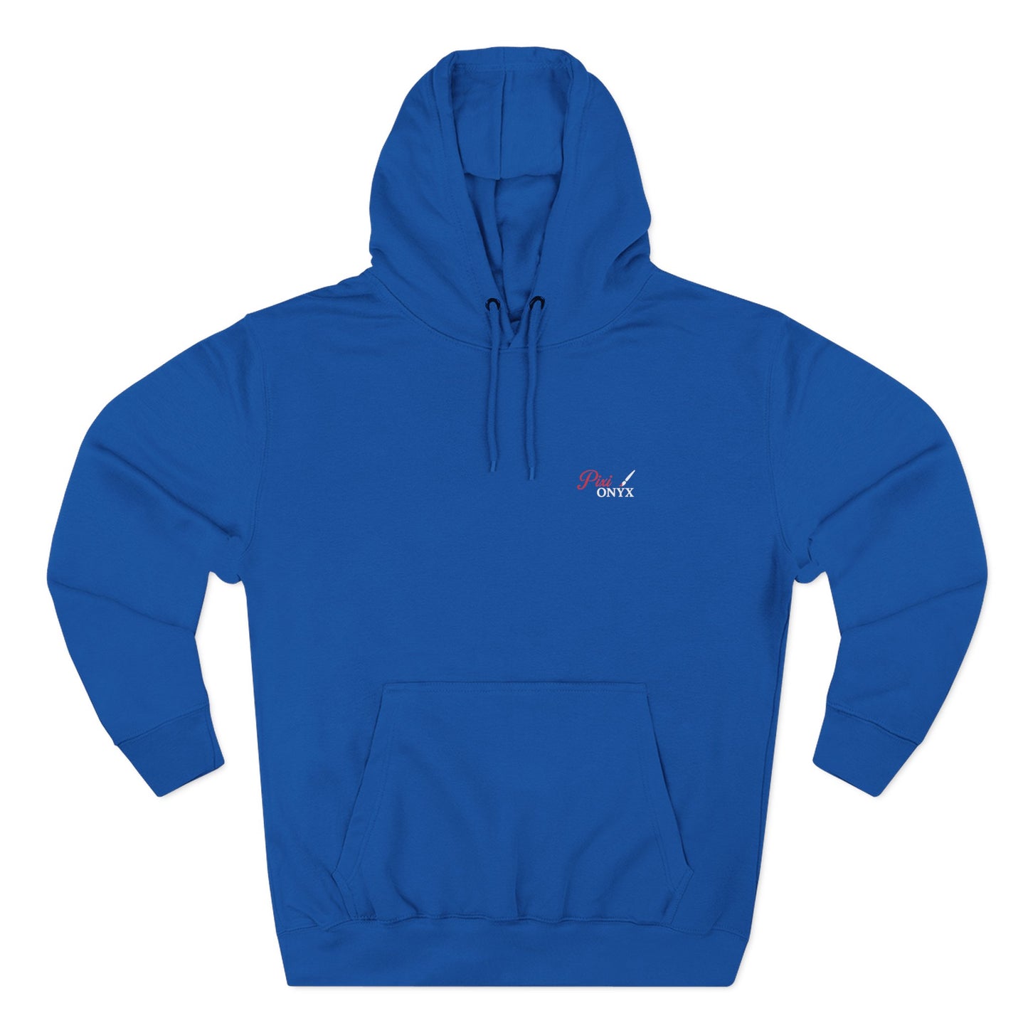 Unisex Geometric Dolphin Fleece Hoodie - Coastal Animal Graphic Pullover