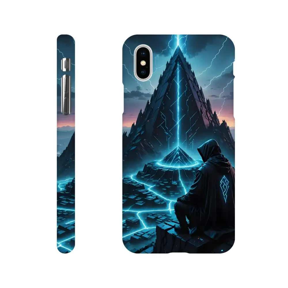 Electric Ascension iPhone Slim Case featuring a mystical design