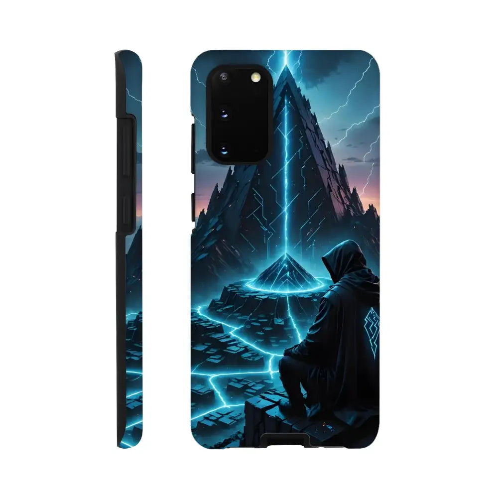 Printed phone case for Samsung Galaxy featuring Electric Ascension design