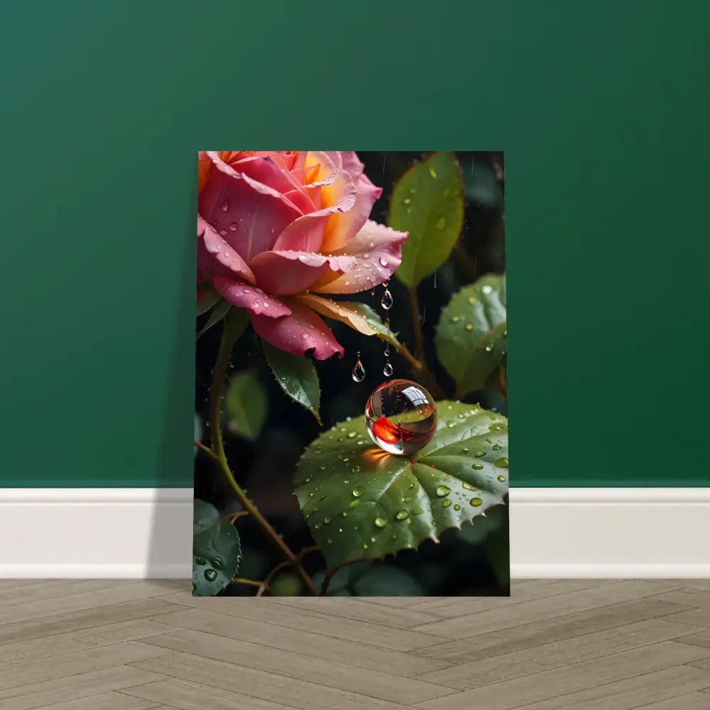 Floral art print on the Fine Art Poster Blush Reverie by PixiOnyx Botanical Daydream