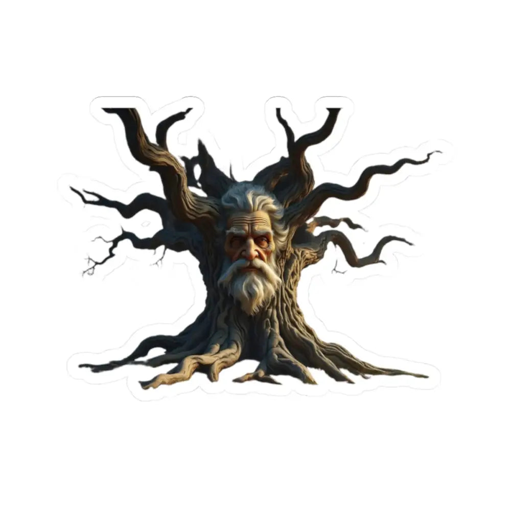 Mystical Tree Spirit Kiss-Cut Sticker from PixiOnyx Nature Guardian Series