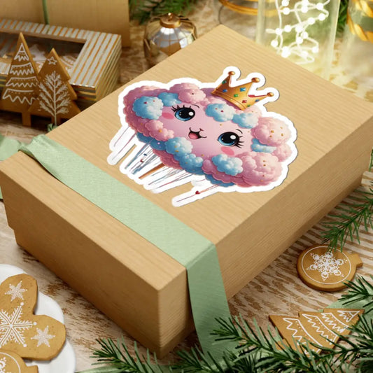 Cute cloud princess sticker from PixiOnyx Whimsy Royale Sky Majesty series