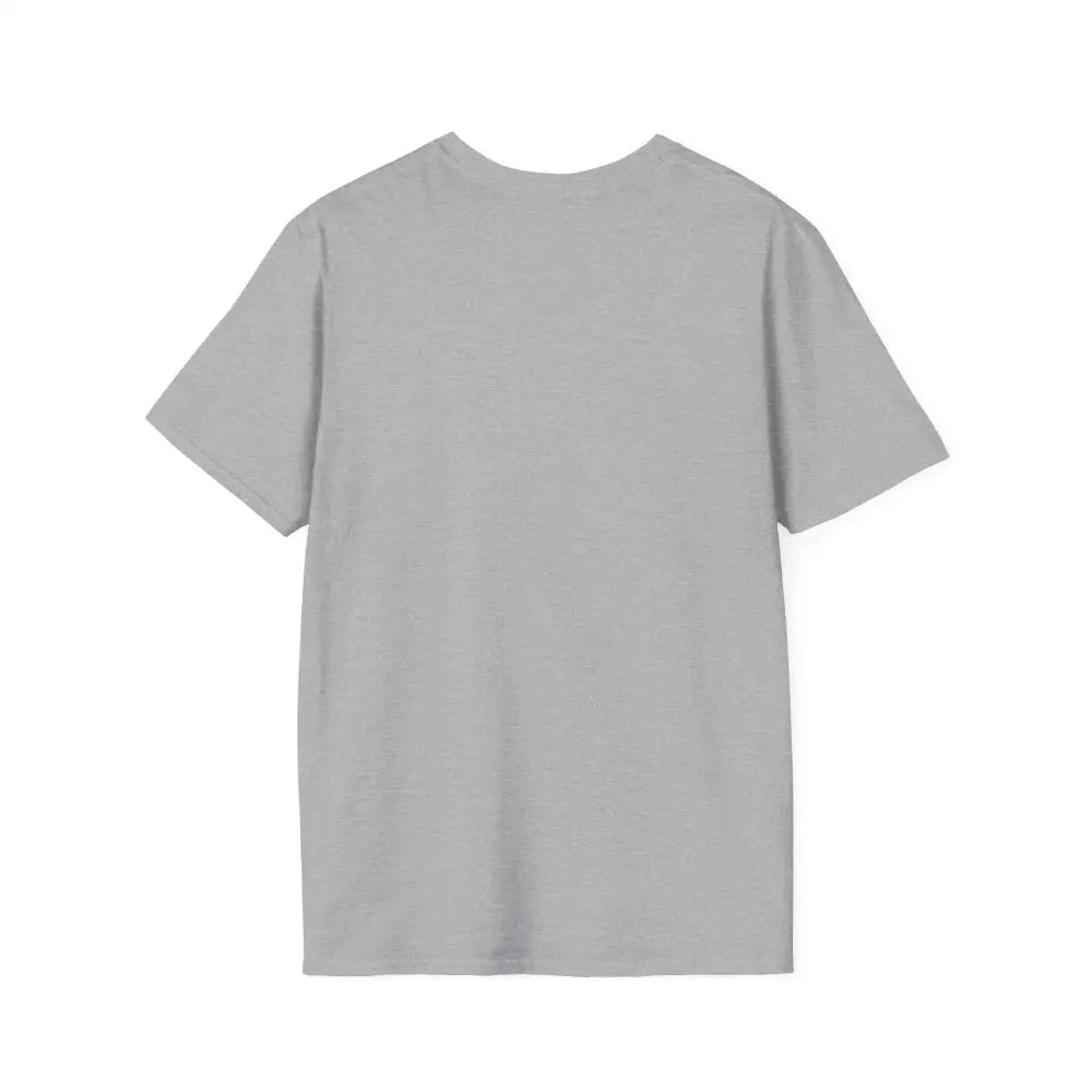 Plain light gray short-sleeve crewneck T-shirt for hiking and outdoor adventures, machine washable