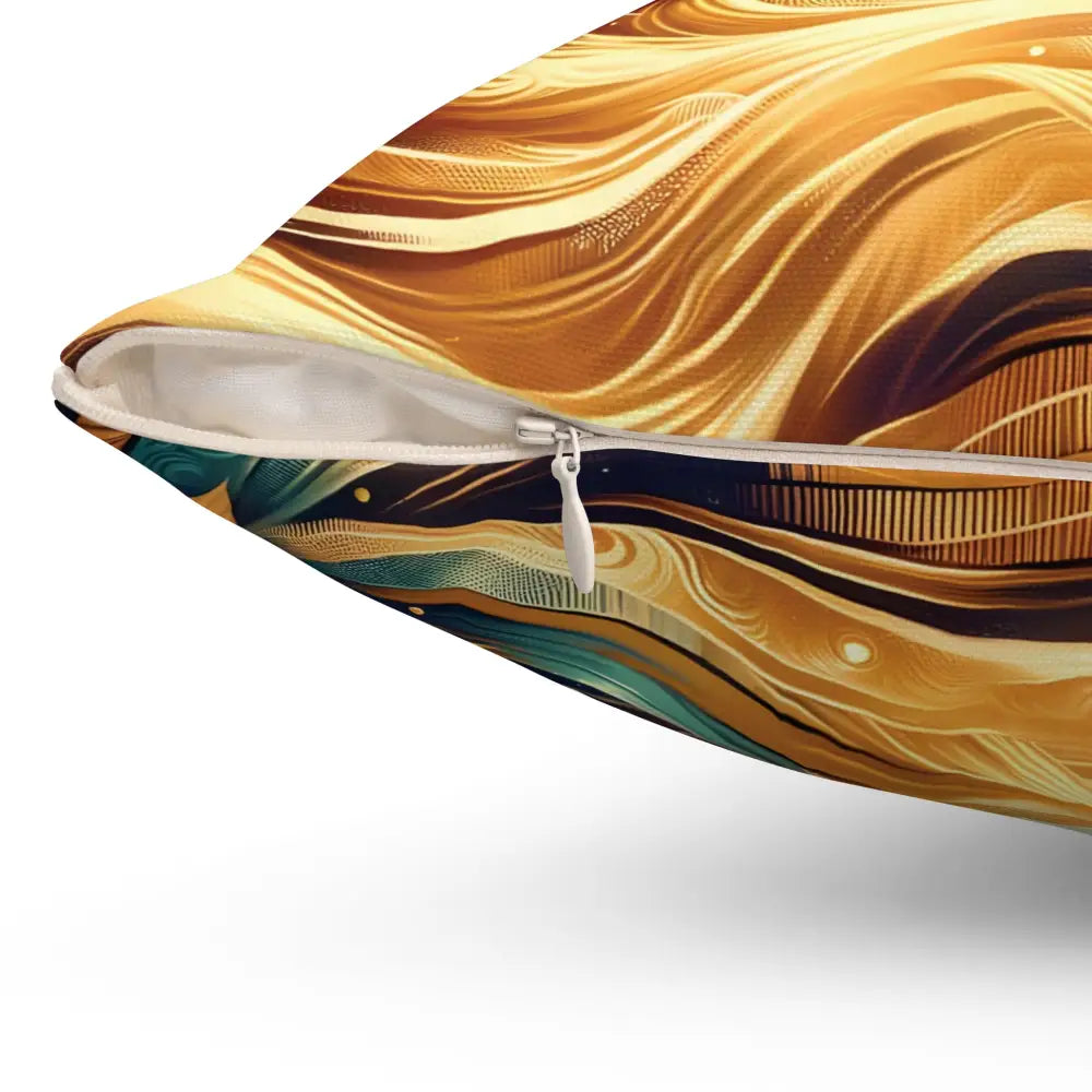 Abstract patterned throw pillow from PixiOnyx Celestial Floral Cushion collection