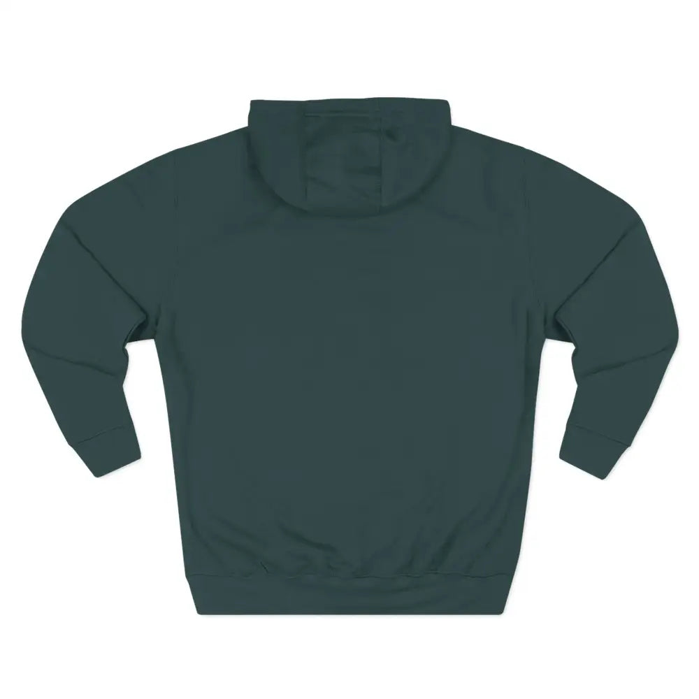 Dark teal hooded sweatshirt from Retro Synthwave Unisex Hoodie, machine washable at max 30c