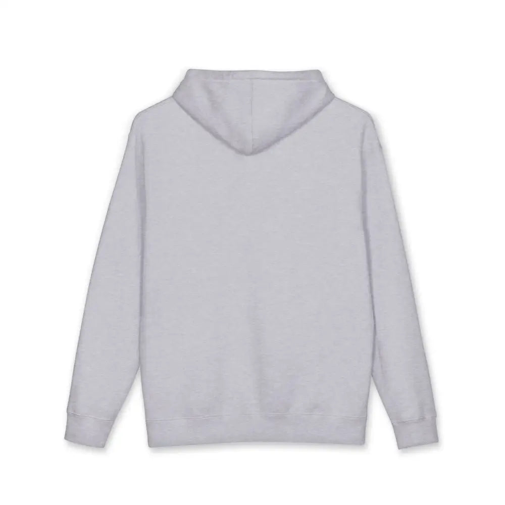 Light gray send it graphic unisex hoodie with fleece-lined hood ribbed cuffs and smooth fabric for skate or sports wear
