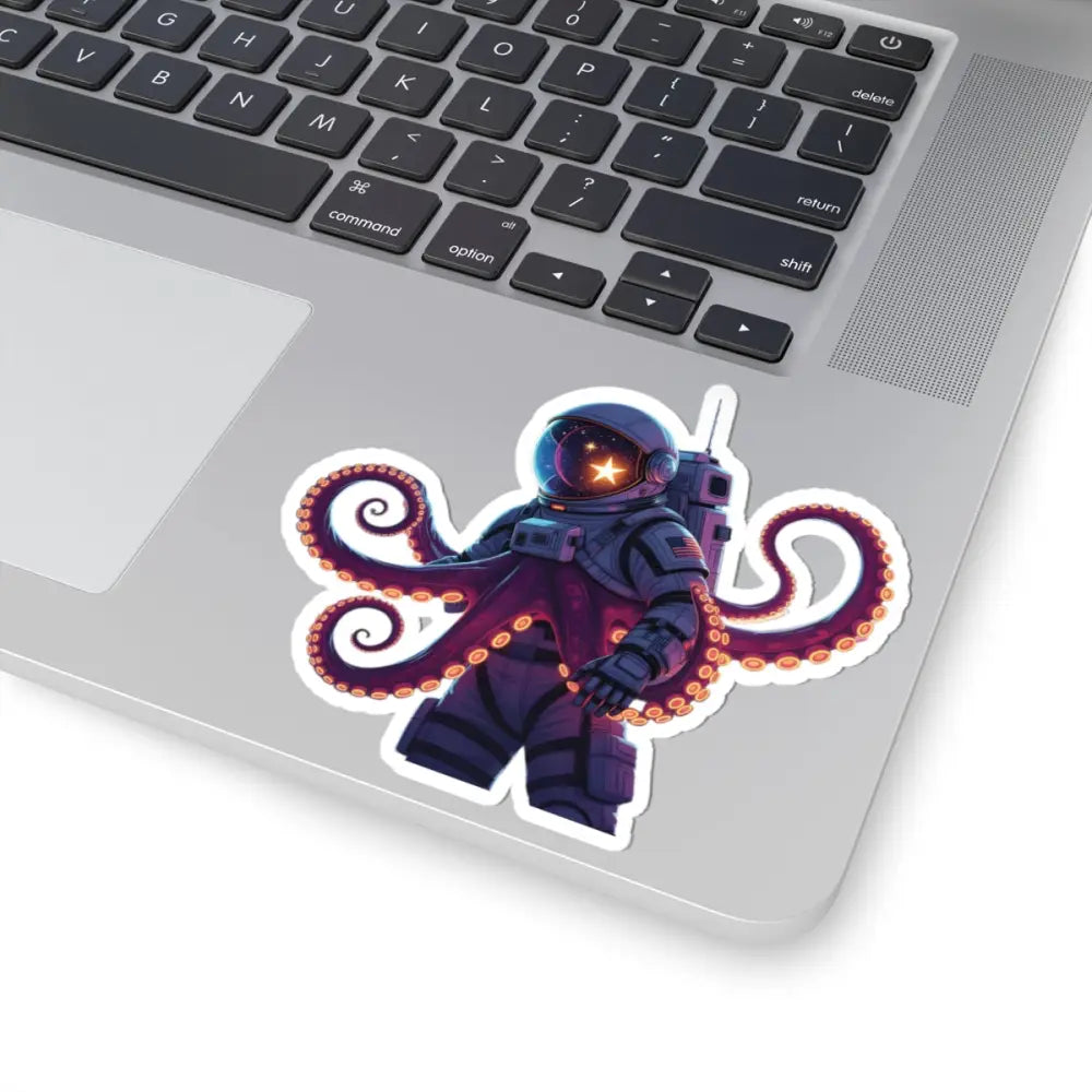 Space Octonaut Galactic Octopus Astronaut Kiss-Cut Sticker Vinyl Decal