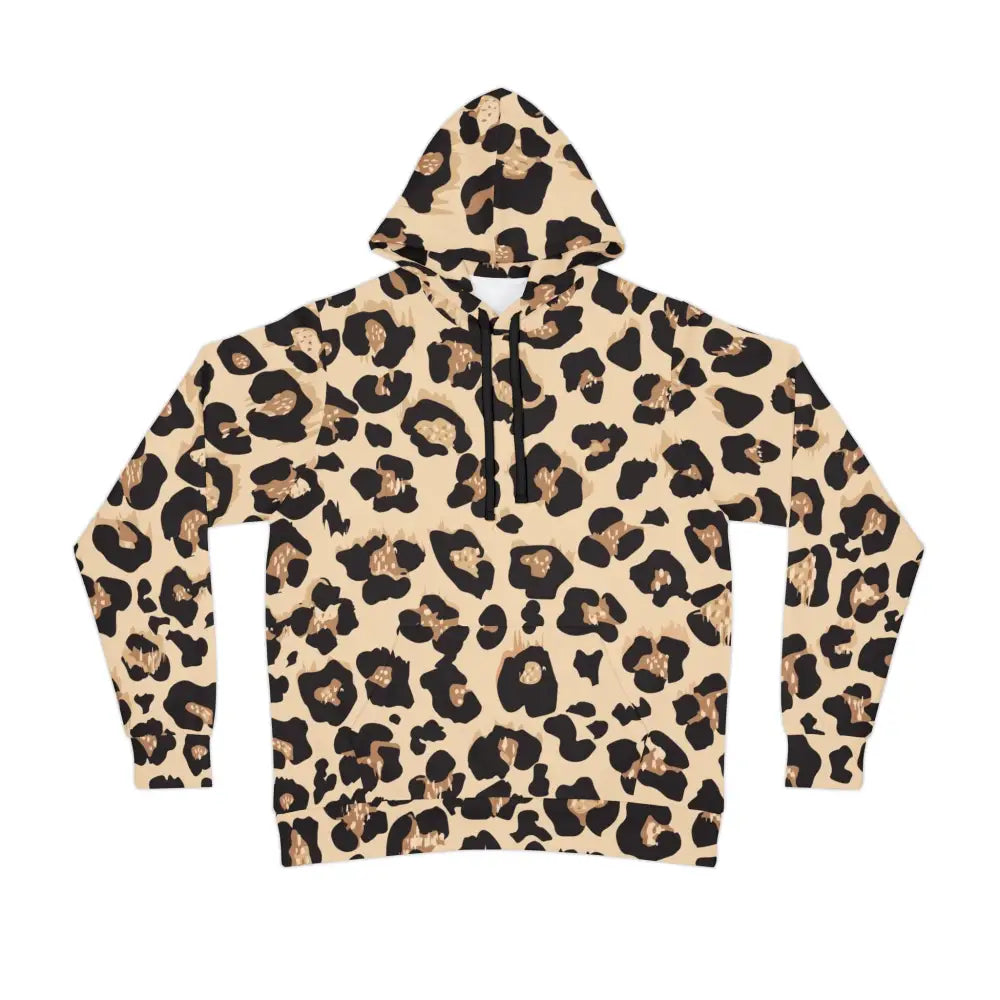 Leopard print hoodie from PixiOnyx Statementwear Street Fit Unisex Collection