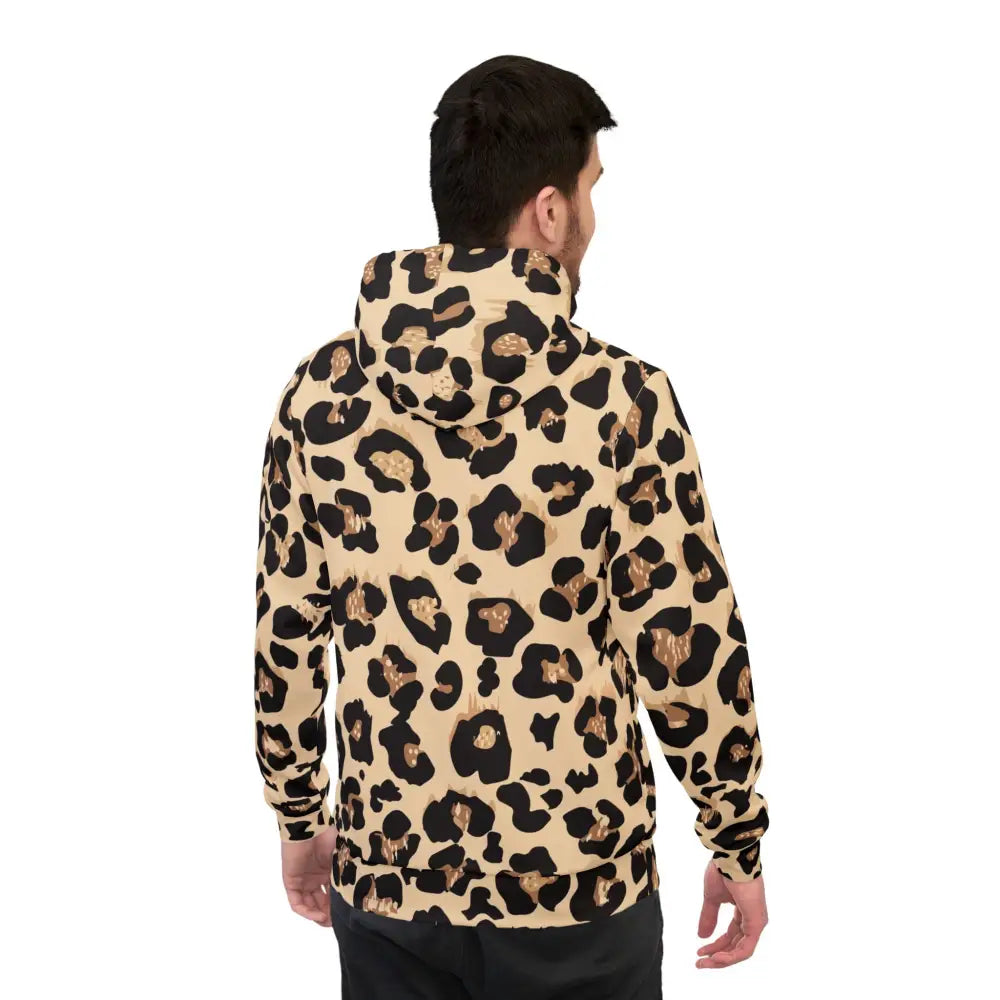 Leopard print hoodie from PixiOnyx Statementwear Street Fit unisex collection